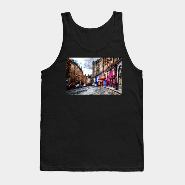 Grassmarket Edinburgh Tank Top by tommysphotos